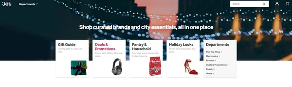 online marketplace in US, jet