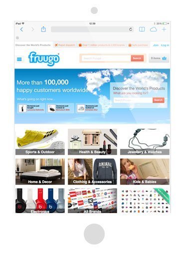 European online marketplace Fruugo