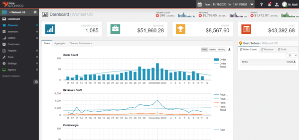 StoreAutomator Dashboard