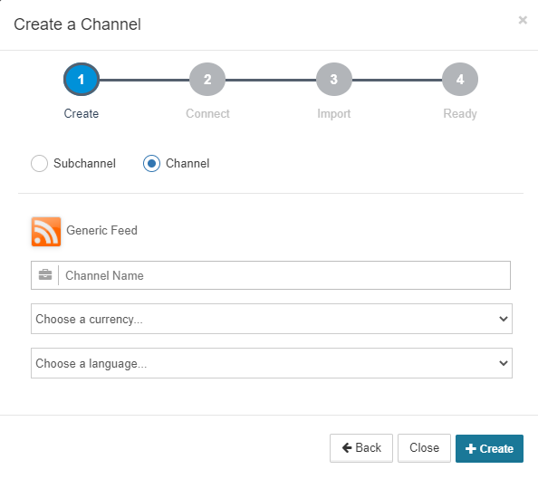 StoreAutomator Create A Feed