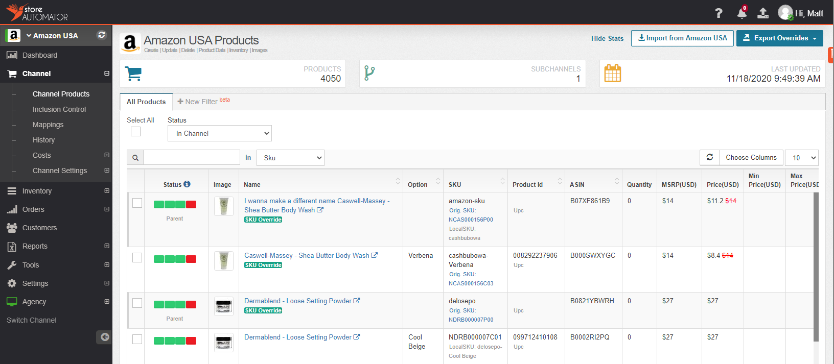 StoreAutomator Listing Management Software